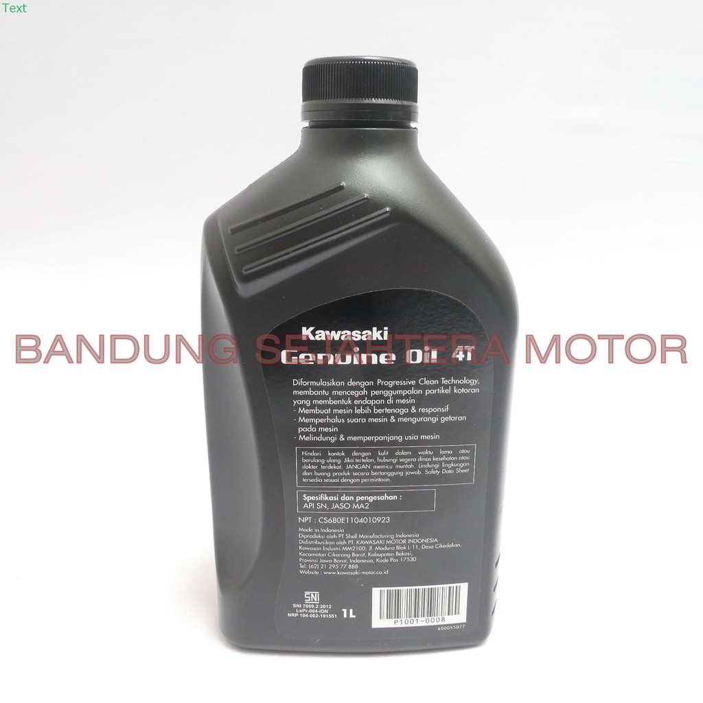OLI KAWASAKI 4T 10W-40 FULL SYNTHETIC 1 LITER