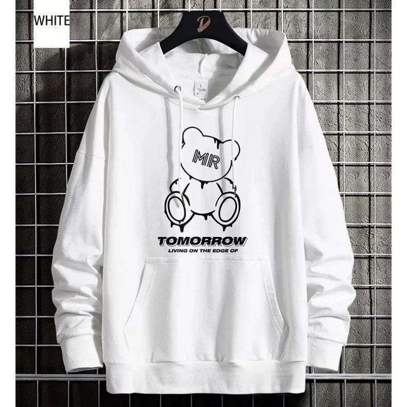 Sweater Hoodie Pria Motif MR tomorrow Yang lagi hits