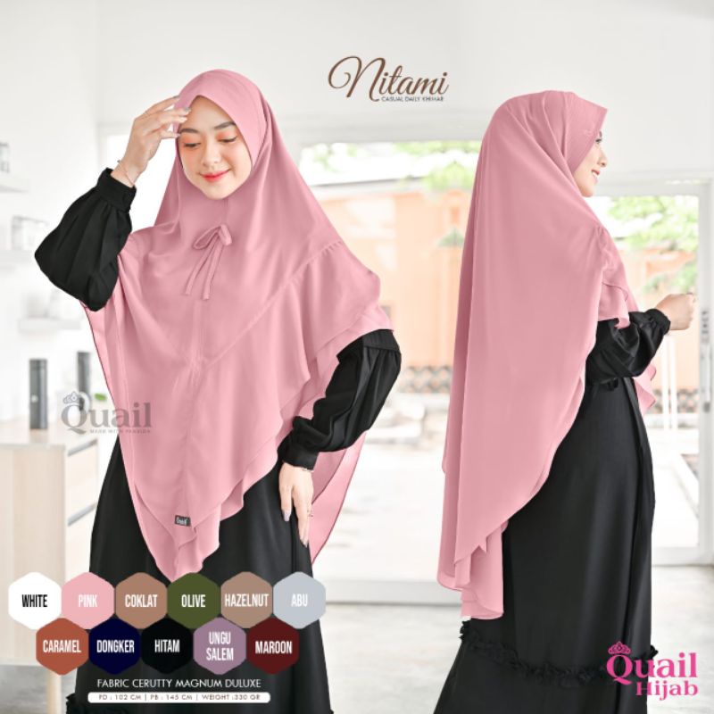 Nitami Khimar QuaiL Hijab