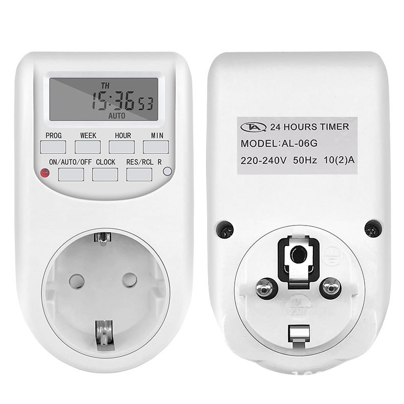 Stop Kontak Timer Digital/Timer Adaptor AL-06G/Digital Timer Switch