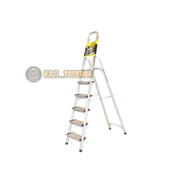 Krisbow Tangga Lipat Aluminium 6 Wide Step