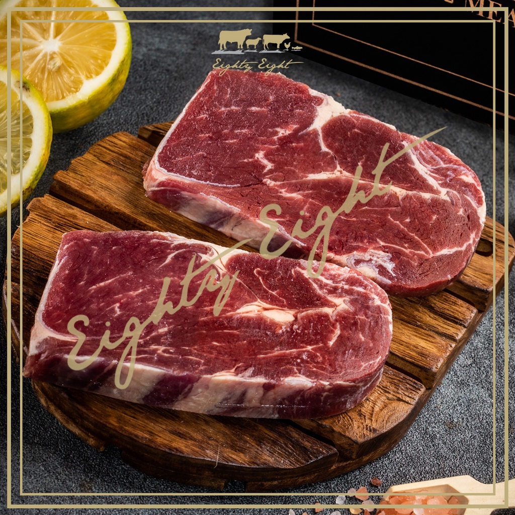 

DAGING SAPI / BEEF STEAK / RIBEYE AUSTRALIA PRIME STEAK / CUBE ROLL (200 GRAM)