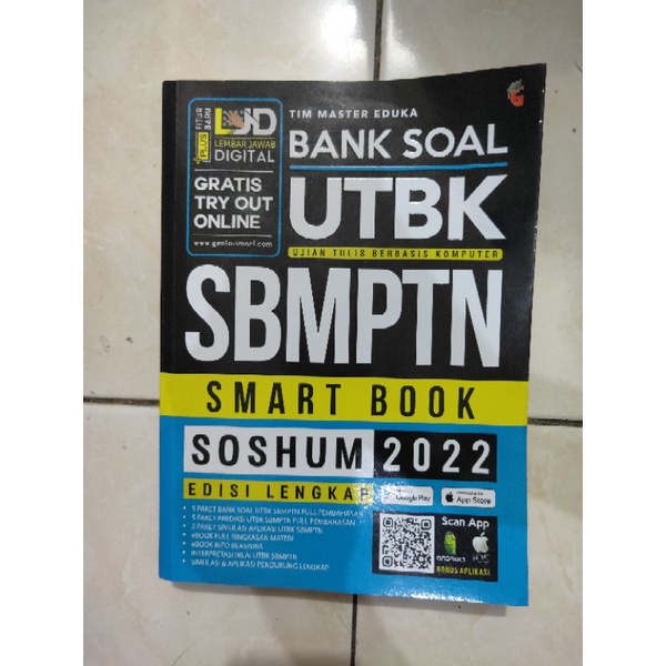 

BANK SOAL SBMPTN SMART BOOK SOSHUM 2022