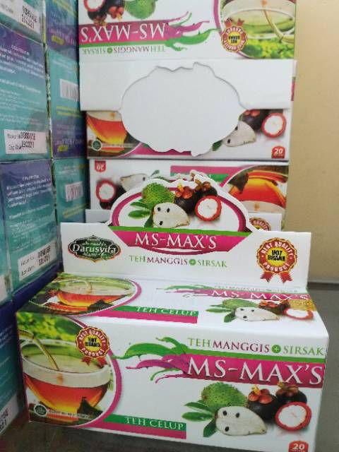 

Teh MS MAXS Teh Celup Kulit Manggis Plus Daun Sirsak Anti Kanker Miom