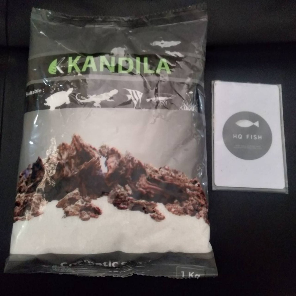 KANDILA PASIR SILIKA  1 KG COSMETIC SAND PASIR SILICA AQUASCAPE WARNA