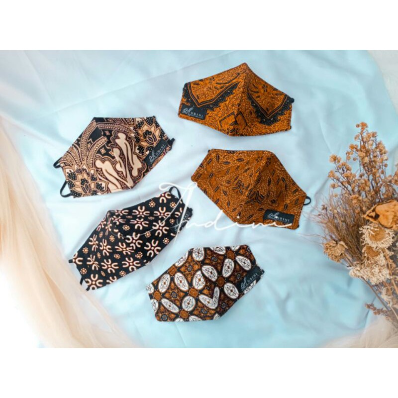 Masker Batik 3 lapis