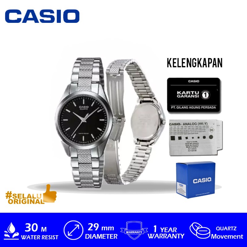 Jam Tangan Casio General LTP-1274D-1ADF Original Murah