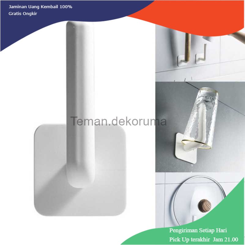 TD - DPR IHLS Gantungan Hook Wall Hanger Organizer Adhesive 1PCS - VS18