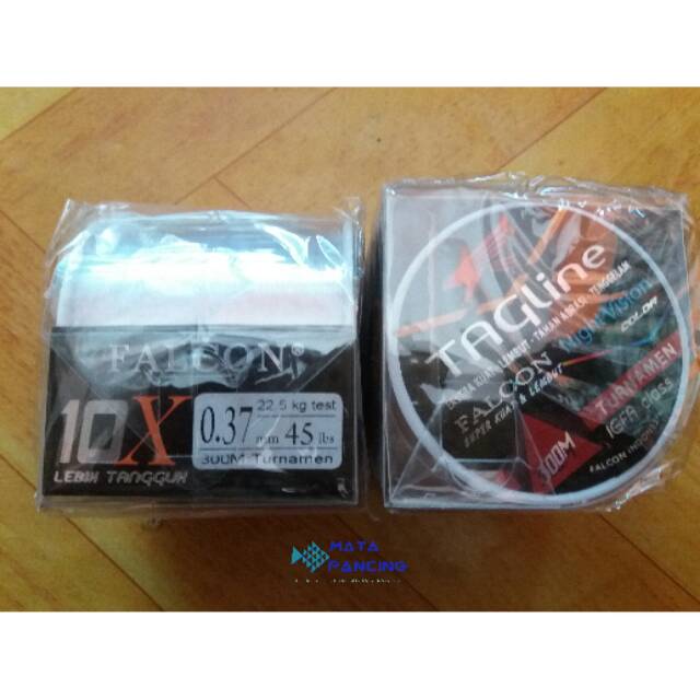 SENAR FALCON TAG LINE FALCON TAGLINE FLUOROCARBON 300m ALL SIZE