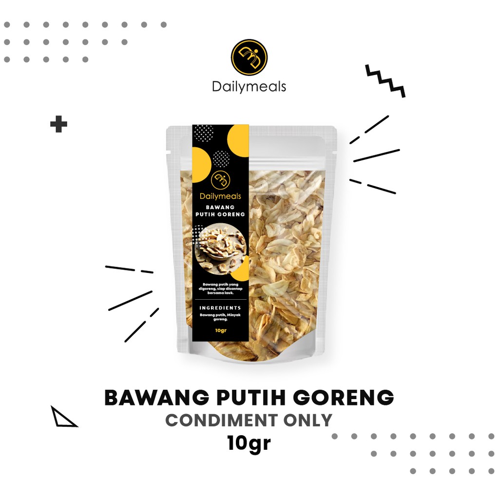 

Dailymeals - Bawang Putih Goreng