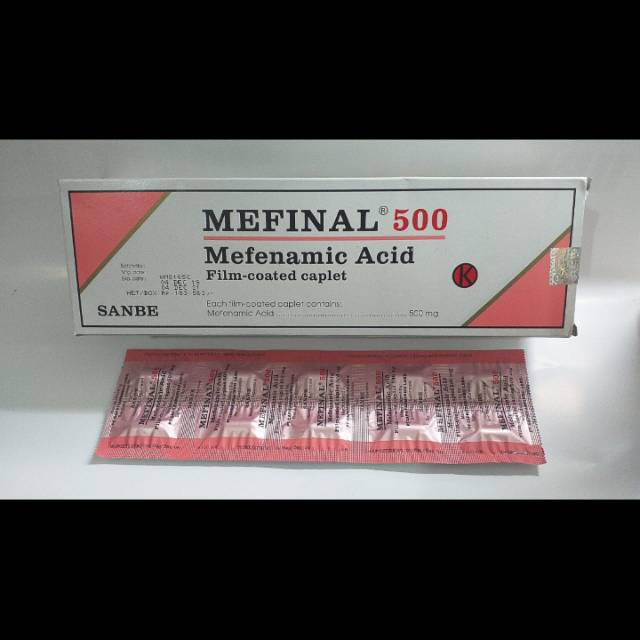 Obat Anti Nyeri Termurah Mefeinal 500 Harga Perstrip Shopee Indonesia