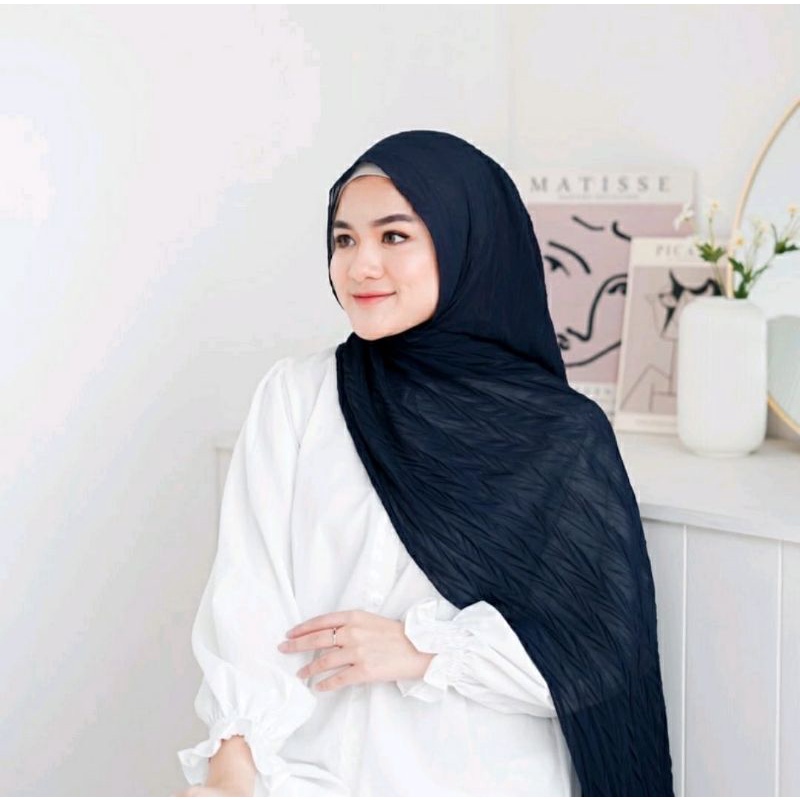 PASHMINA PLISKET PADI ZIGZAG CERUTY (COD)-5