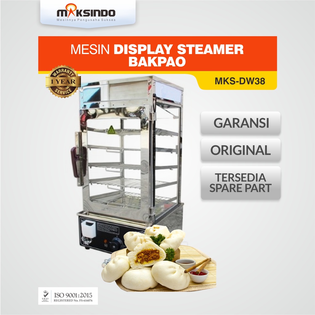 Mesin Display Steamer Bakpao (MKS-DW38)