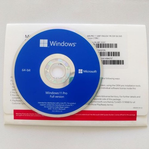 Microsoft Windows 11 Pro 64 Bit Resmi dan Original