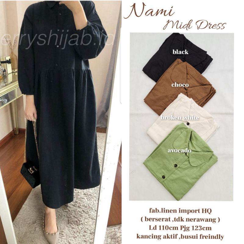 Nami midi dress original hijabonstore