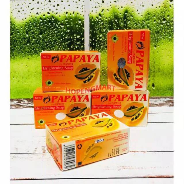 ❤ PAMELA ❤Sabun Papaya Mamaya Brightening Soap BPOM 70 Gram