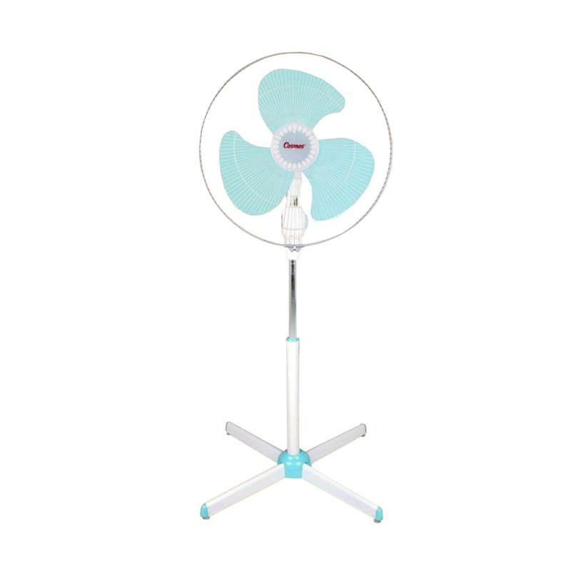 Cosmos 16-XDC - Kipas Angin / Stand Fan 16 inch Black/Green (Random Color)