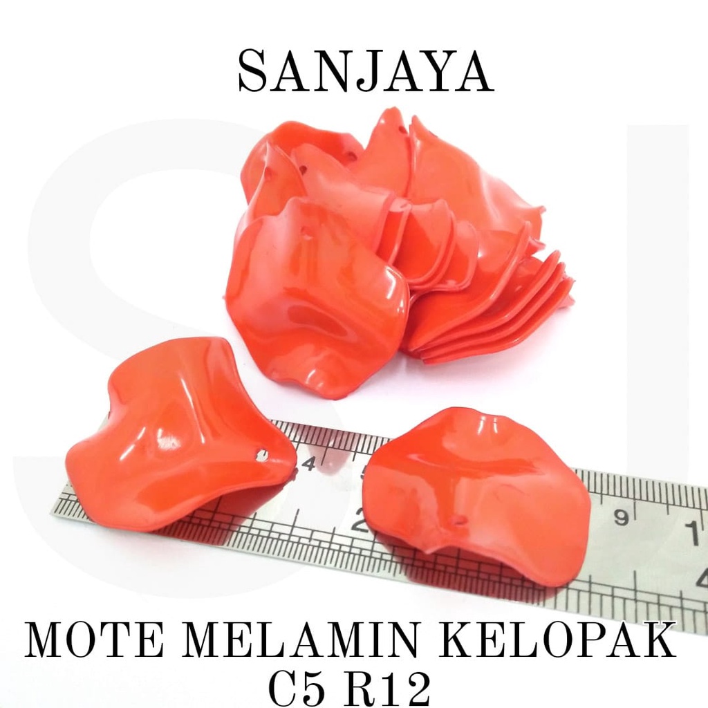 MOTE MELAMIN / MANIK KERIPIK / MANIK MELAMIN KERIPIK BESAR /  MOTE MELAMIN KELOPAK C5