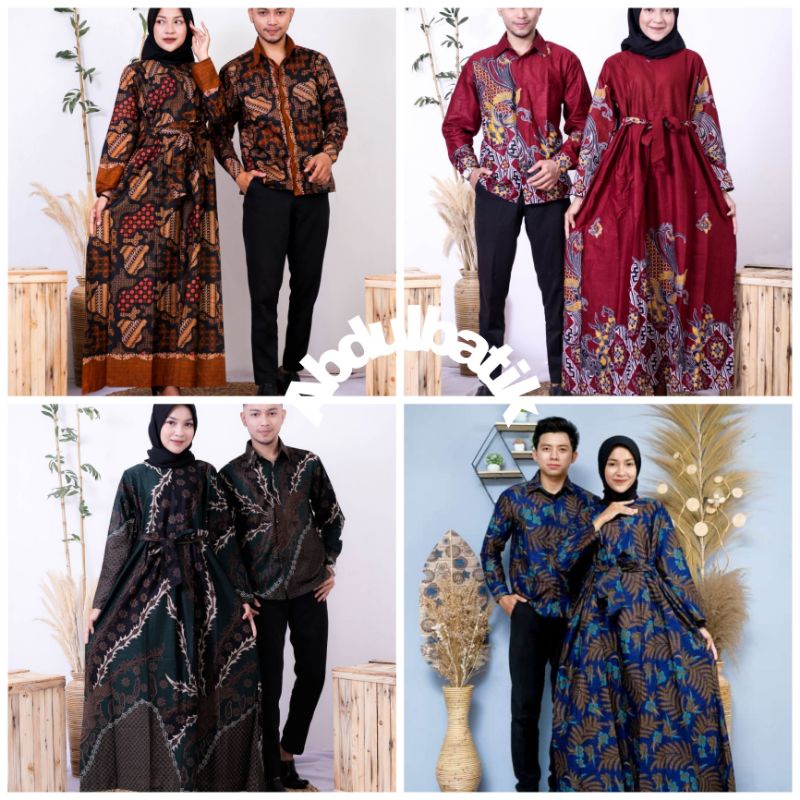 COUPLE BATIK TERLENGKAP DAN TERMURAH II BISA REQUEST UKURAN II BISA COD