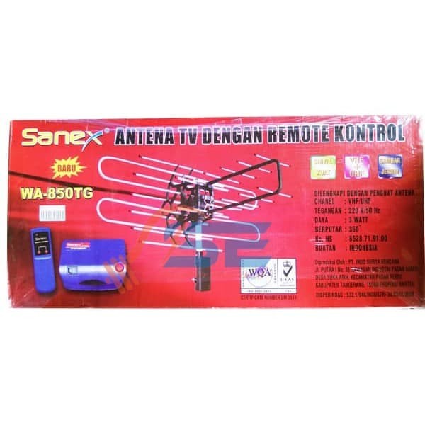 Sanex Antena Outdoor Remote WA-850TG