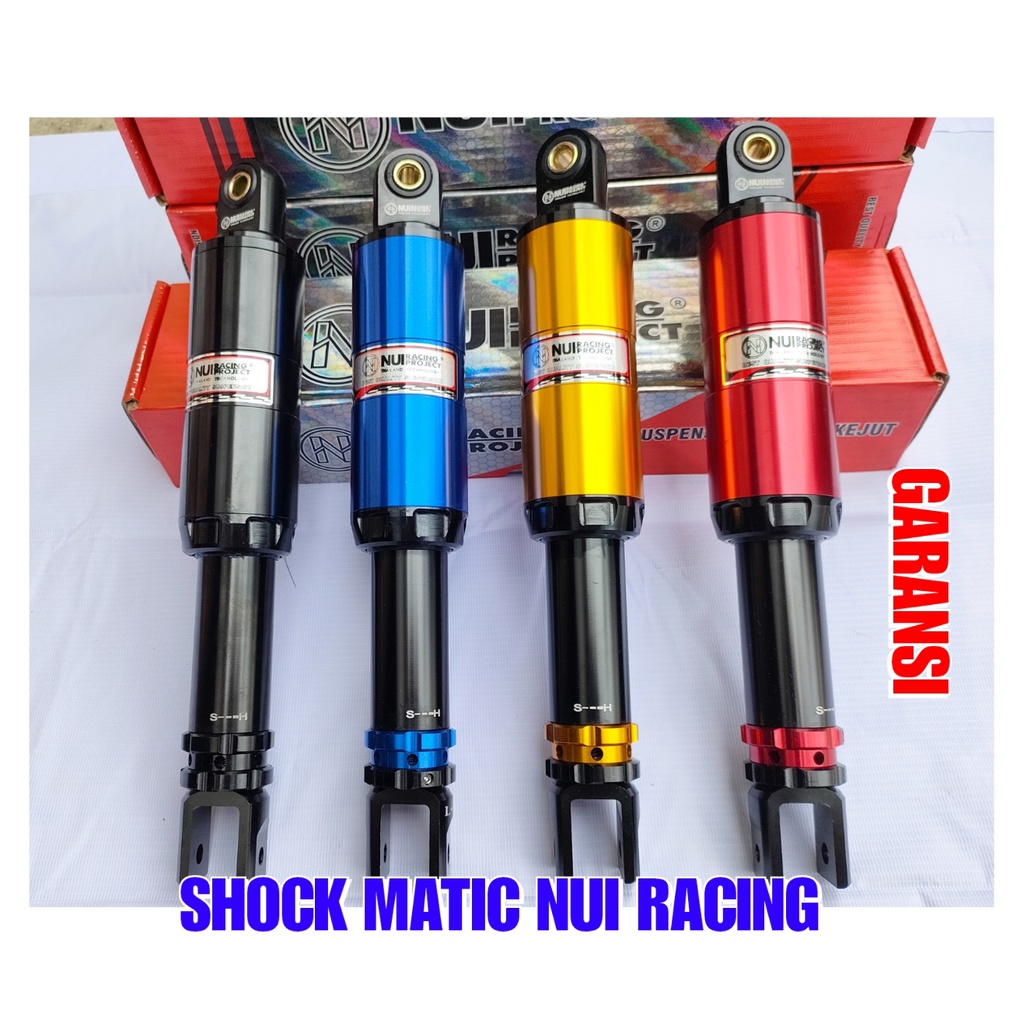 SHOK SHOCK SHOCKBREAKER MODEL UPSIDE DOWN NUI MIO BEAT VARIO XEON SCOOPY MIO J SOUL GT SPIN MIO Z M3 X-RIDE SPIN SKYWAVE NEXT VARIO 110 125 150 DLL NUI RACING - SHOCK MODEL UP SIDE DOWN MATIC NUI RACING