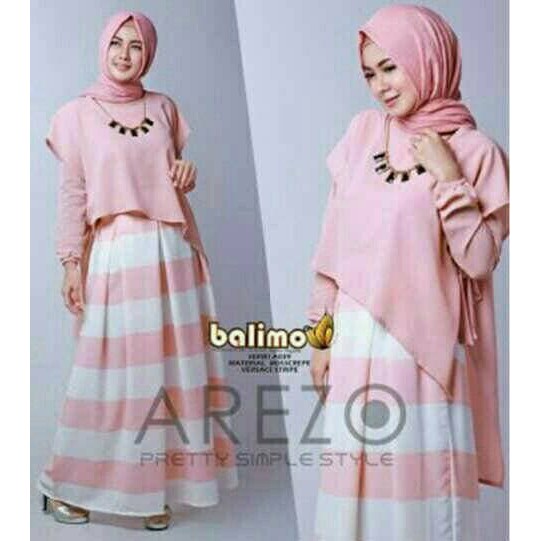 #393 BAJU MUSLIM WANITA / GAMIS / KAFTAN / INDIA / AREZO  ER-409