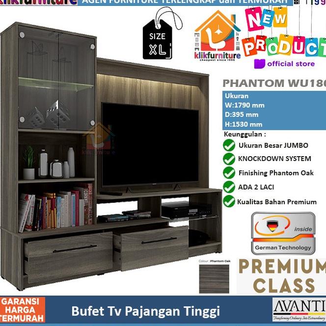 Bufet Lemari Tv Pajangan Hias Phantom Wu 180