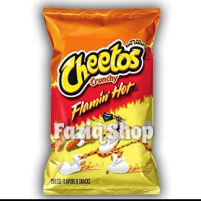 

Cheetos Crunchy Flamin Hot Snack Import