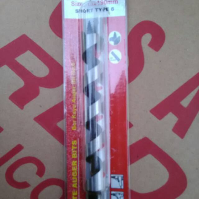 Auger bit Mata Bor kayu 13 MM