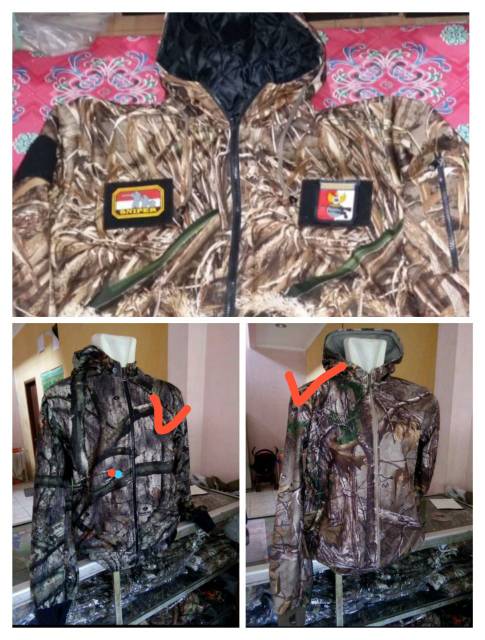 Jaket camo