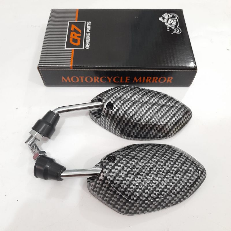 Spion carbon model beat tangka chrome mini universal beat Vario PCX Supra x kharisma grand Revo dll