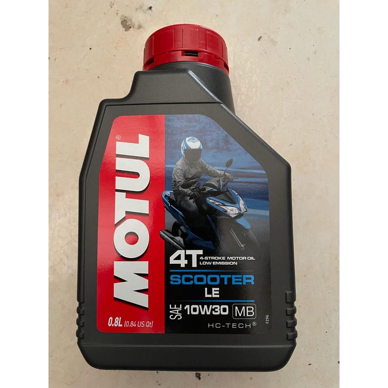 OLI MOTUL SCOOTER LE MATIC 10W-30 0,8L 100% ASLI