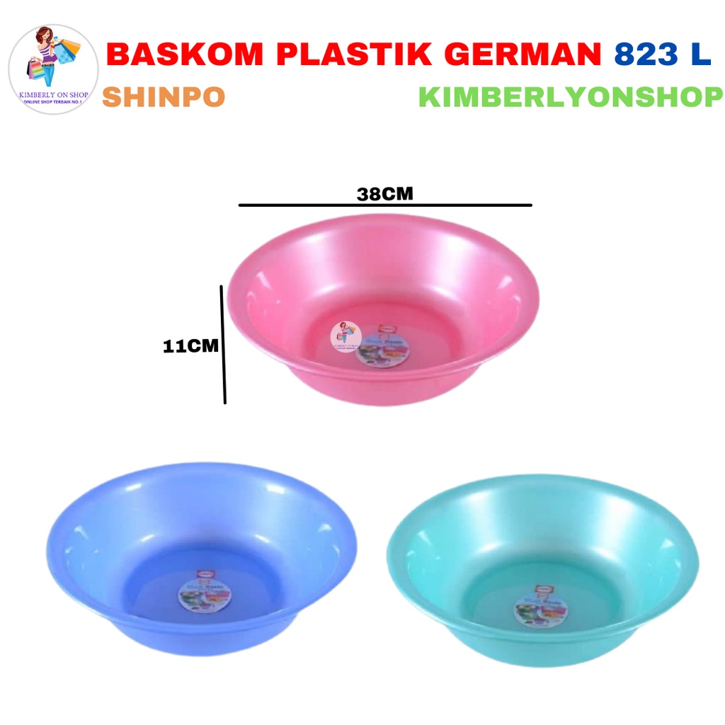 Baskom Plastik German SIP 823 L 8 Liter Shinpo