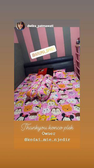Sprei Hm Motif Tsum2 Pink/blue