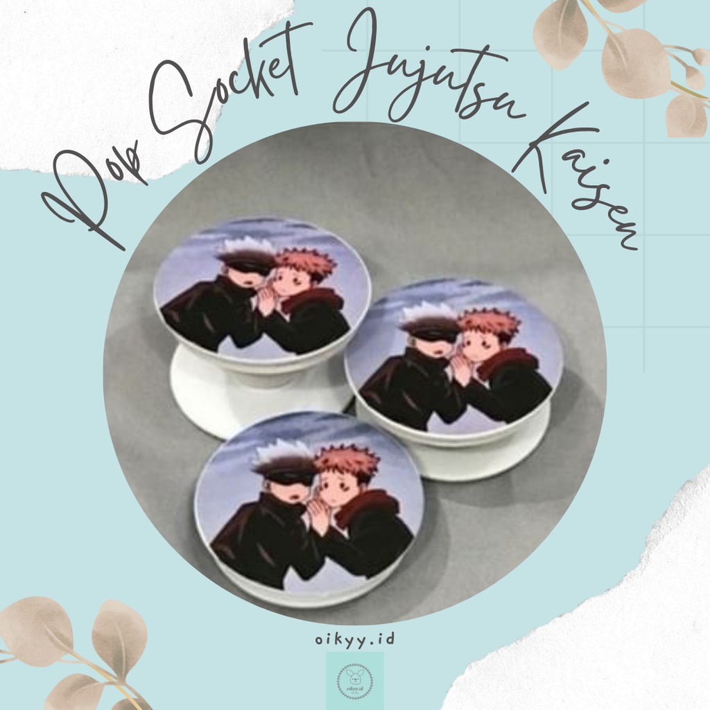 popsocket anime Jujutsu Kaisen(Gojo,Yuji) Fanmerch