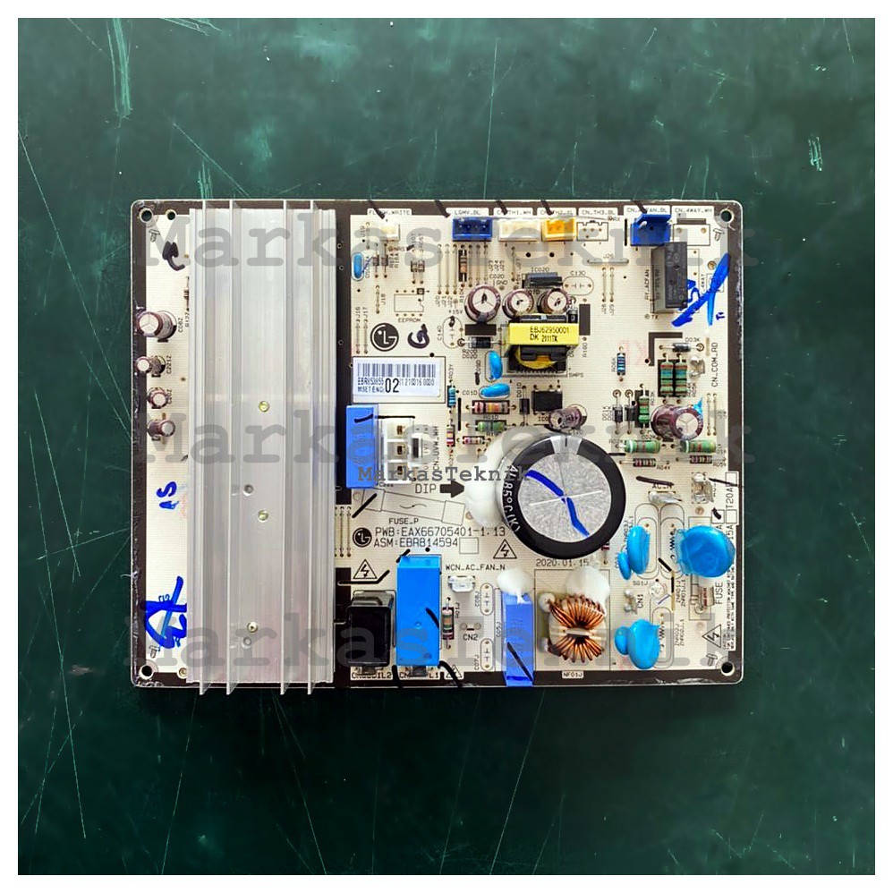 (ORIGINAL) PCB Main T06EV3 / EBR85385502 / Modul OUTDOOR AC LG INVERTER 1/2 PK 0,5 PK EBR85385502