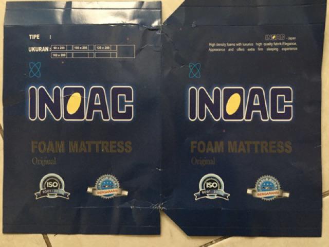 Kasur Lipat Inoac 200x90x10 Cm