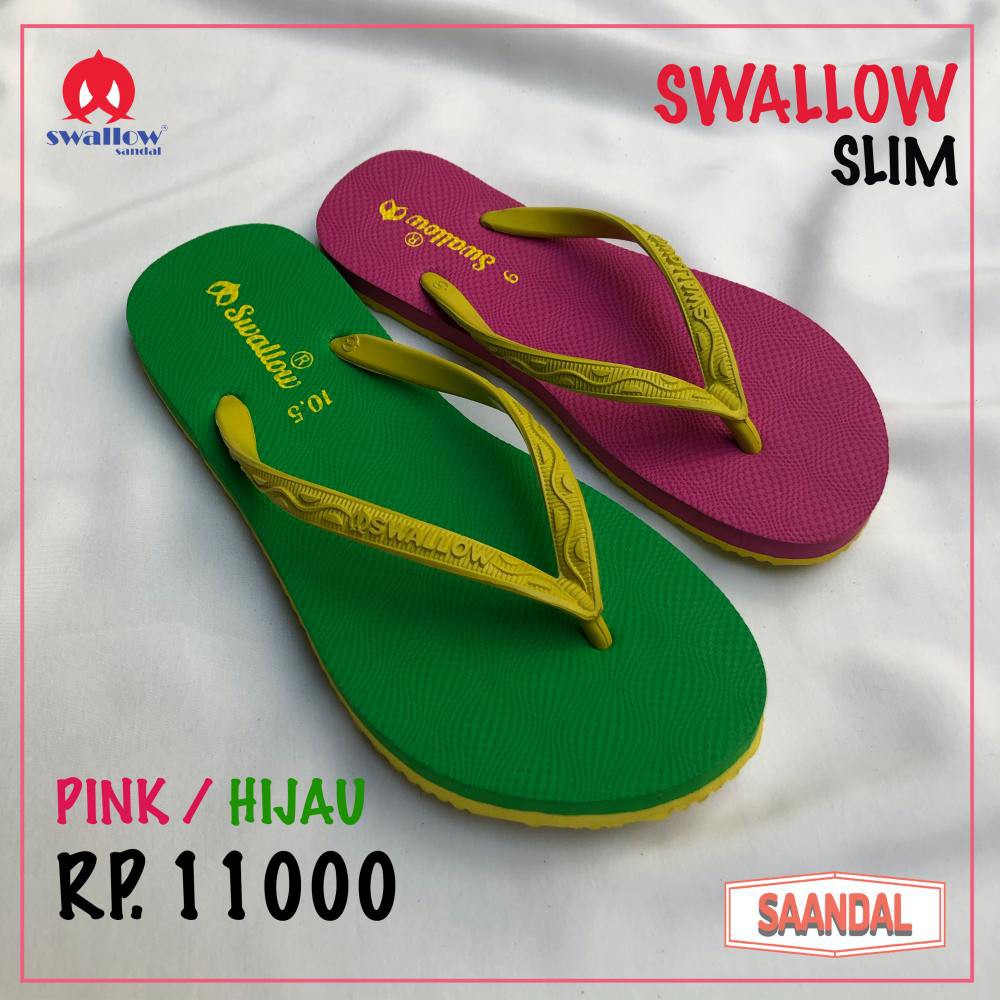 Sandal Jepit Wanita Swallow Original Slim (Bisa Eceran)