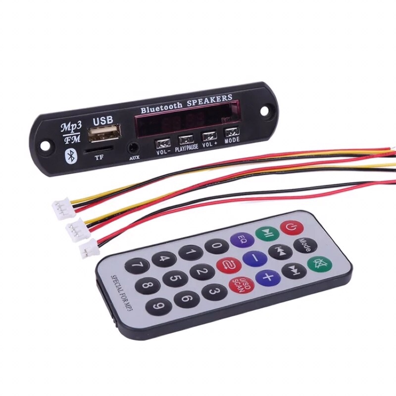 KIT modul MP3 12V Bluetooth TF Card