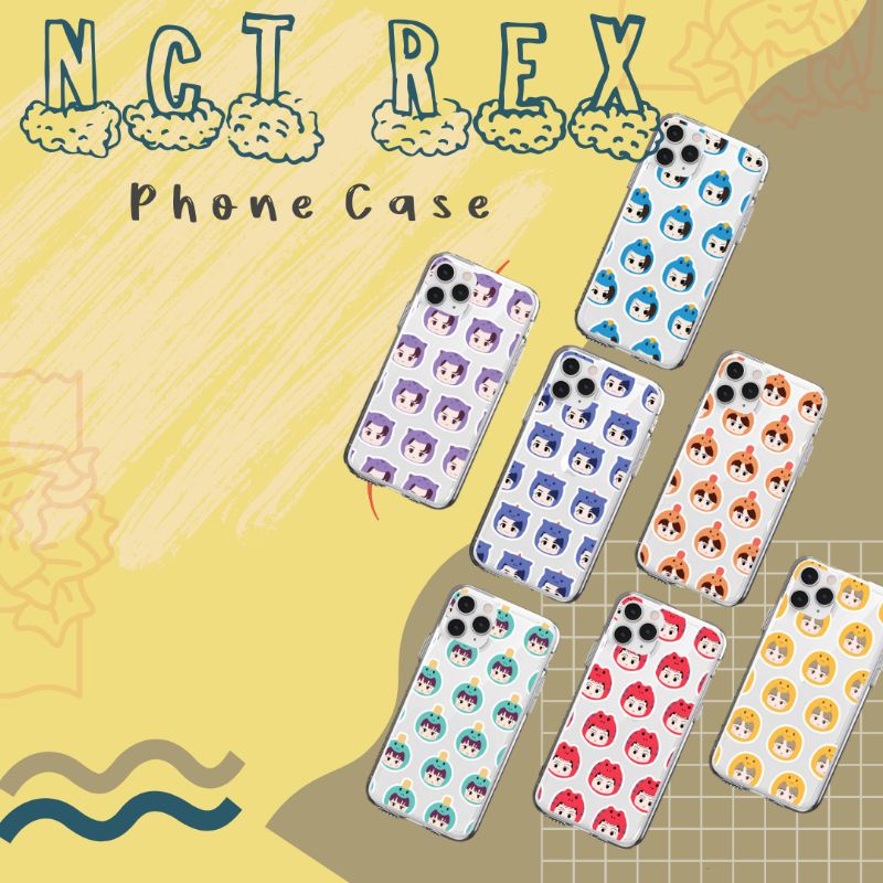 NCT DINO REX DREAM HOT SAUCE CHIBBI PHONE CASE