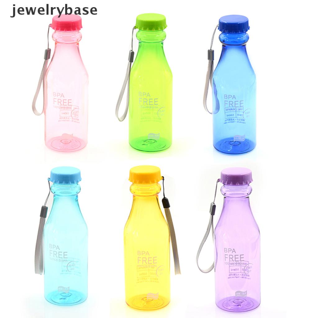 Botol Air Portabel Bahan Plastik bpa free Anti Bocor Ukuran 500ml Untuk travel