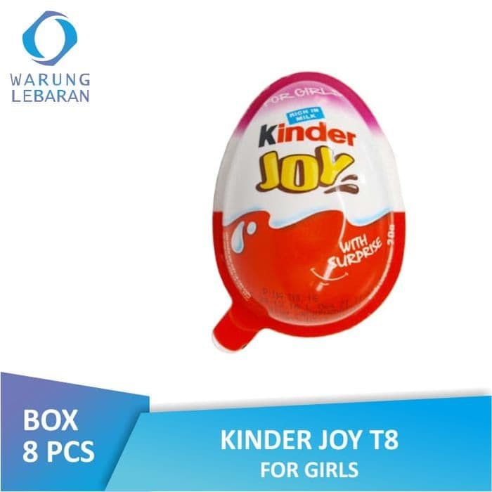 

Spesial [PACK] Kinder Joy Chocolate For Girls (8 Pcs x 20 Gr) / Kinderjoy Terbaru