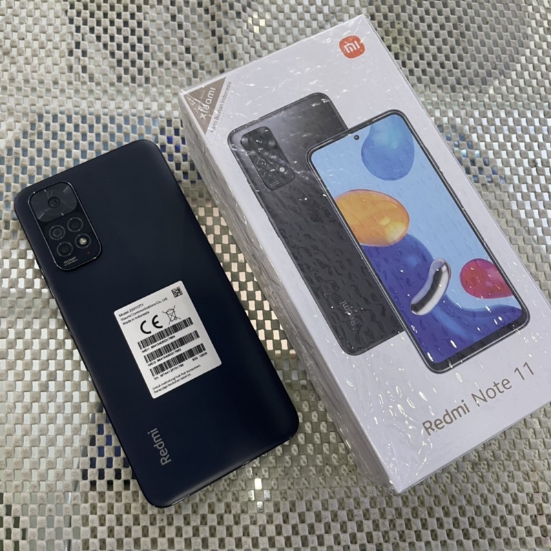 xiaomi redmi note 11 ram 4gb internal 128gb second bekas pakai fullset original mulus