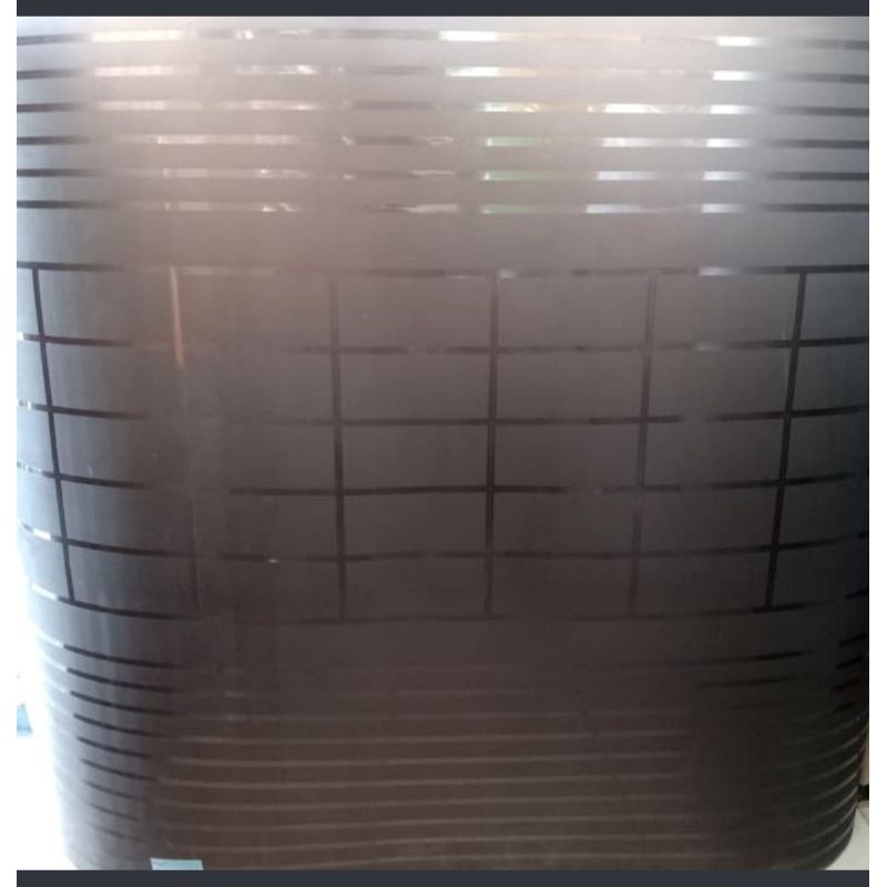 Fiber pagar plastik penutup pagar motif minimalis