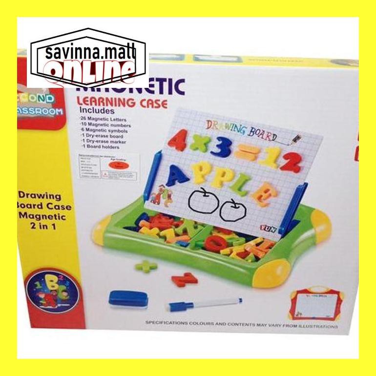 

Ankds Magnetic Learning Case Qj5580 - Mainan Papan Tulis Magnet Kids40W