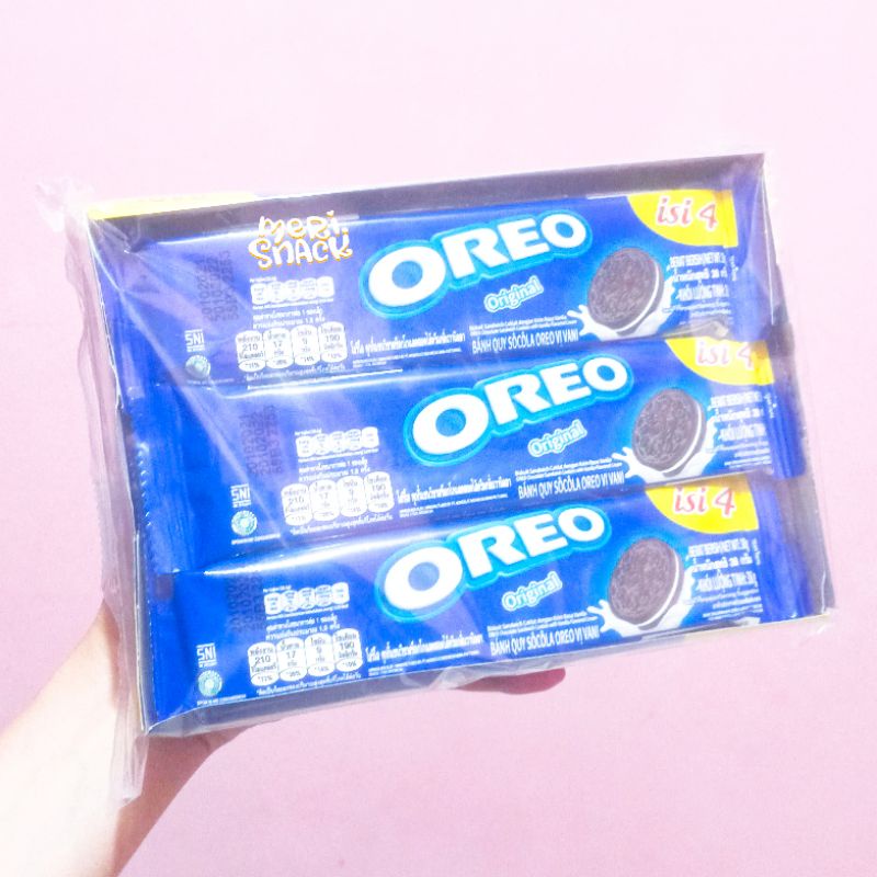 

Oreo Vanilla 456gr Isi 12 @38gr