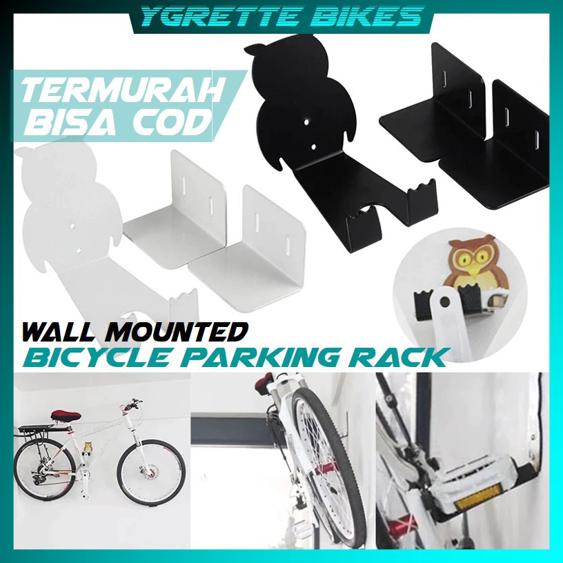 YGRETTE - IMPOR PREMIUM Gantungan Dinding Sepeda Bike Wall Hook Hanger Model Owl Stand Parkir Tembok