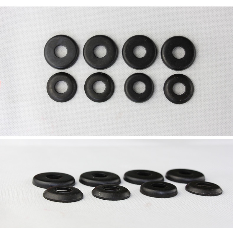 1 Pasang Gasket Skateboard 24mm 27 1.2 Grip Warna Hitam