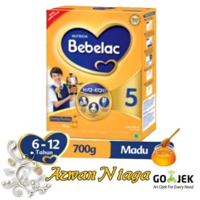 Bebelac 3 4 5 700gr 800gr 1800gr Tin Susu Bubuk Anak 1 3 3 5 5 12 Tahun Rasa Vanilla Madu Shopee Indonesia