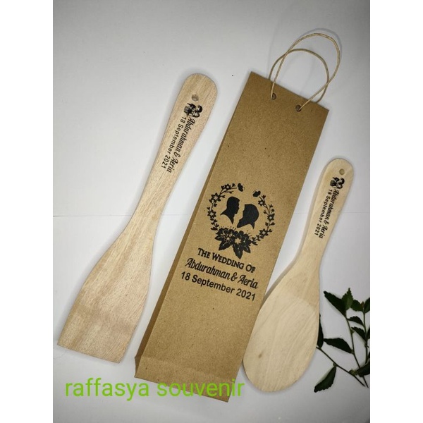 

souvenir centong plus solet teflon kemas paperbag